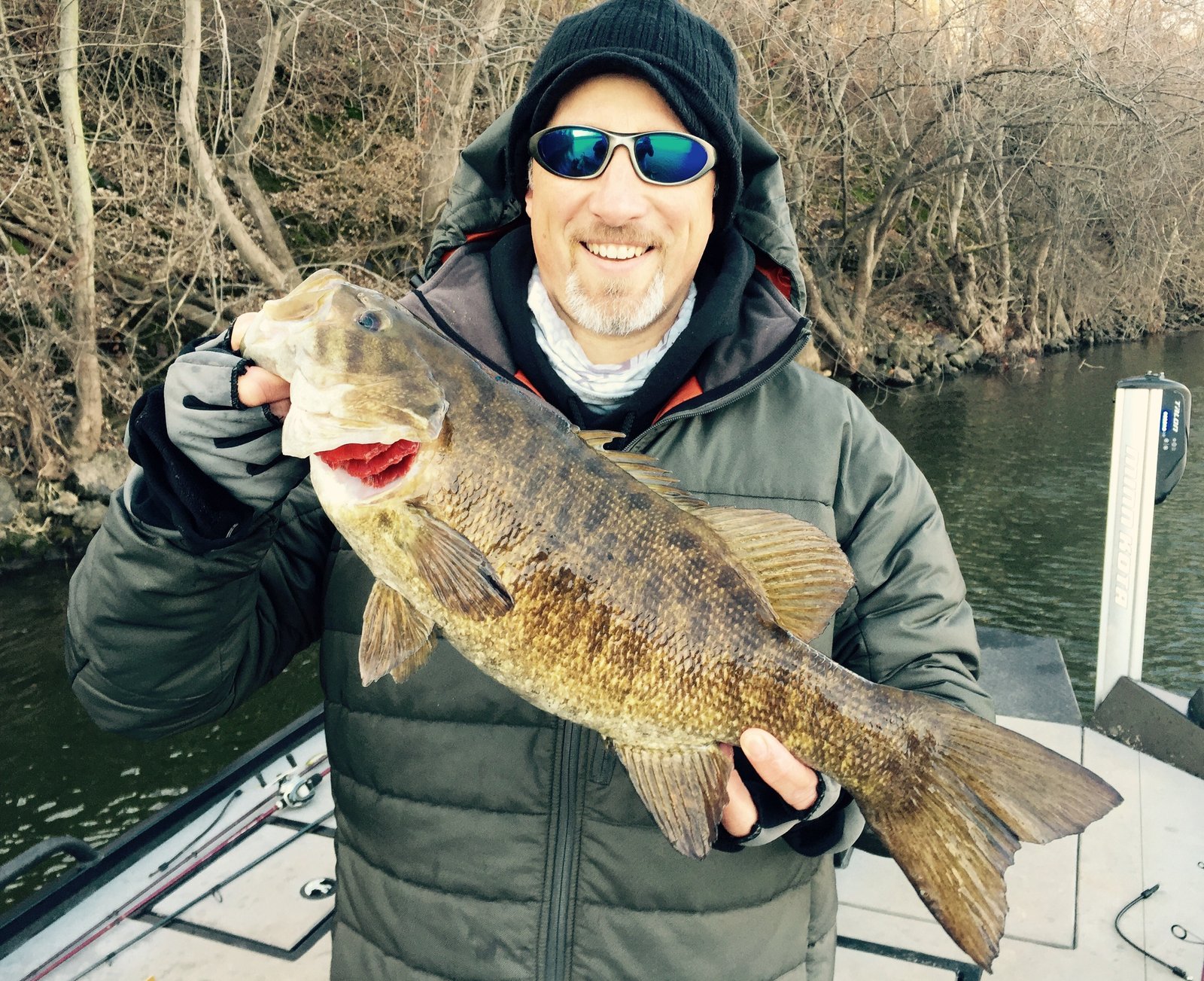 Susquehanna Smallmouth Guides on the water in Pennsylvania