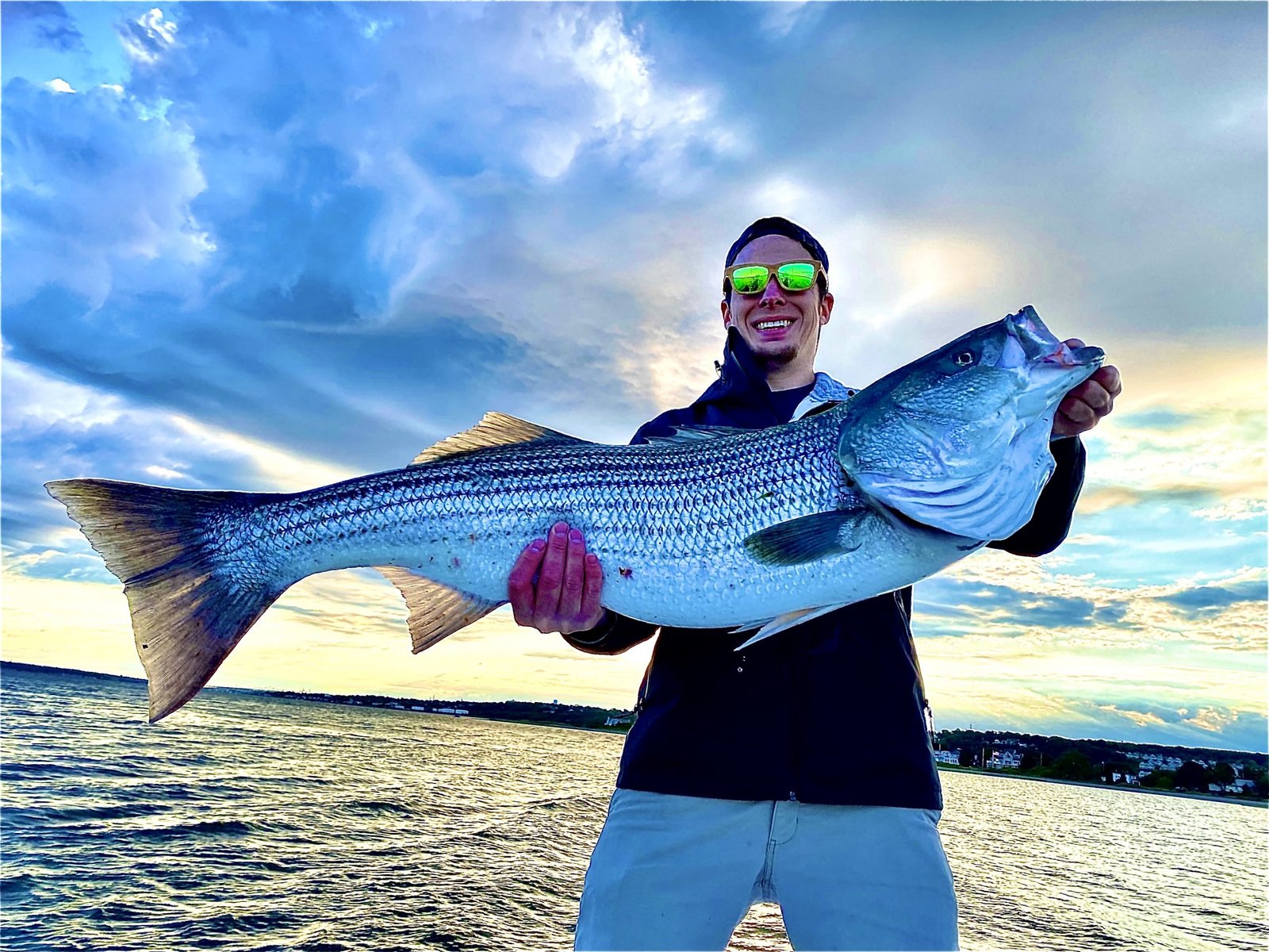 The working end of a guided day, photographed by Tall Tailz Charters in RI