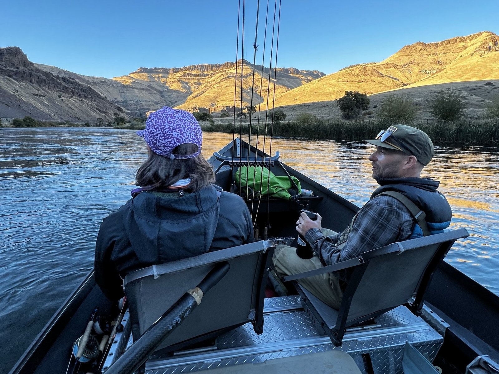 The working end of a guided day, photographed by The Fly Fisher's Place in OR