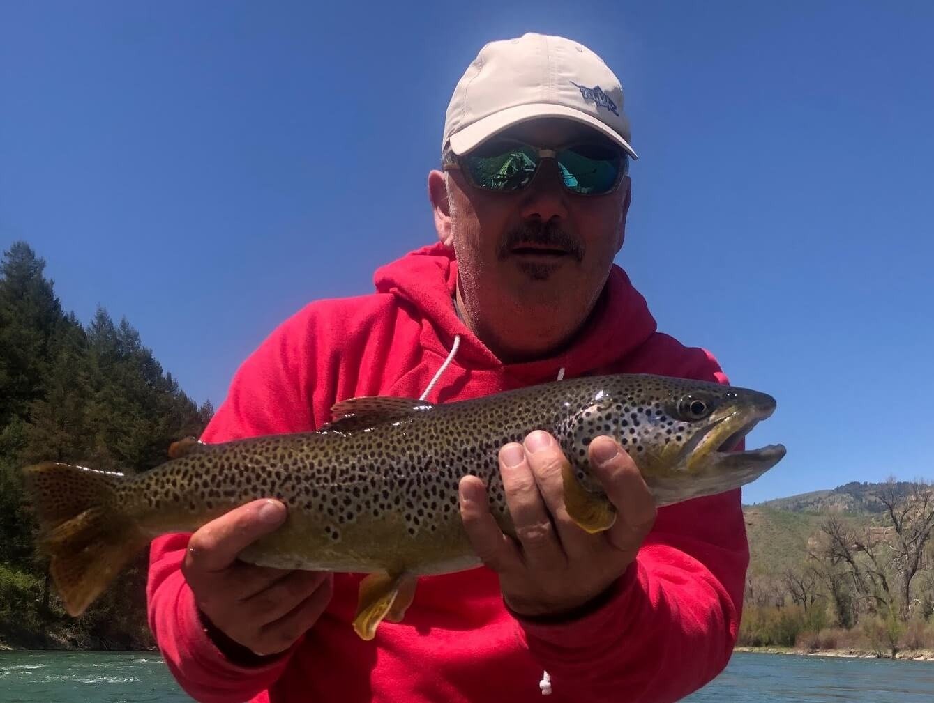 A working outfitter partway through a day, photographed by The Lodge at Palisades Creek in ID