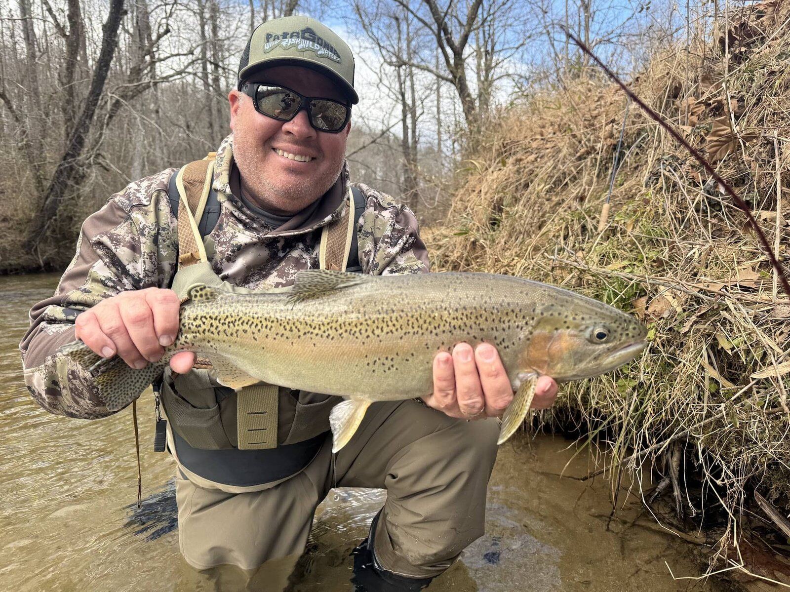 The Modern Fly Fishers on the water in Georgia