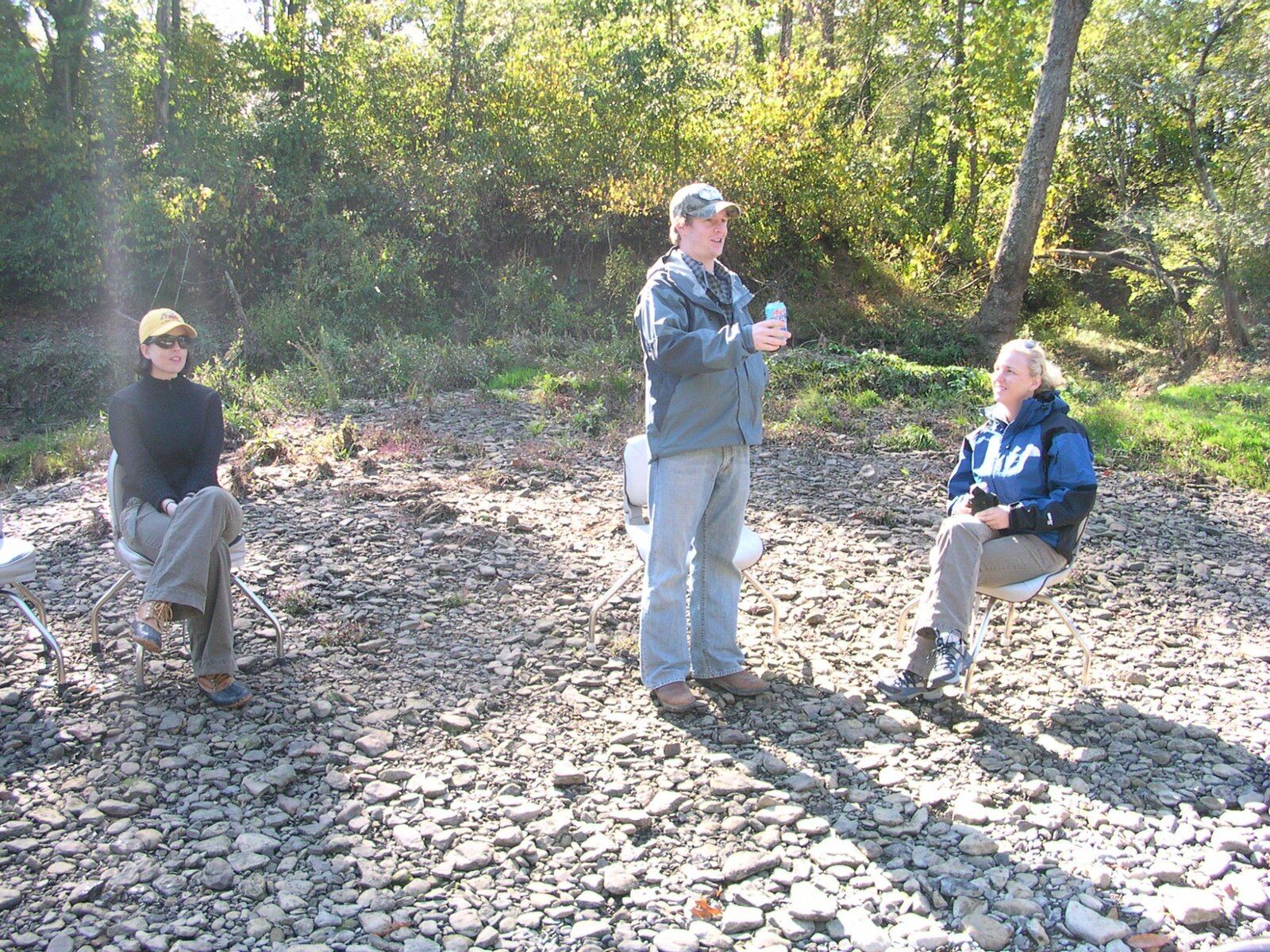 An on-the-water scene from a working guide operation, photographed by The Ozark Fly Guides in AR