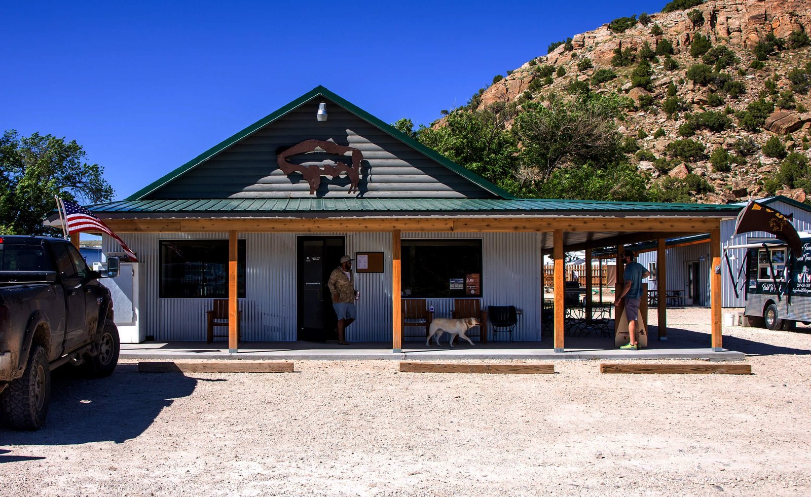 The Reef Fly Shop on North Platte River