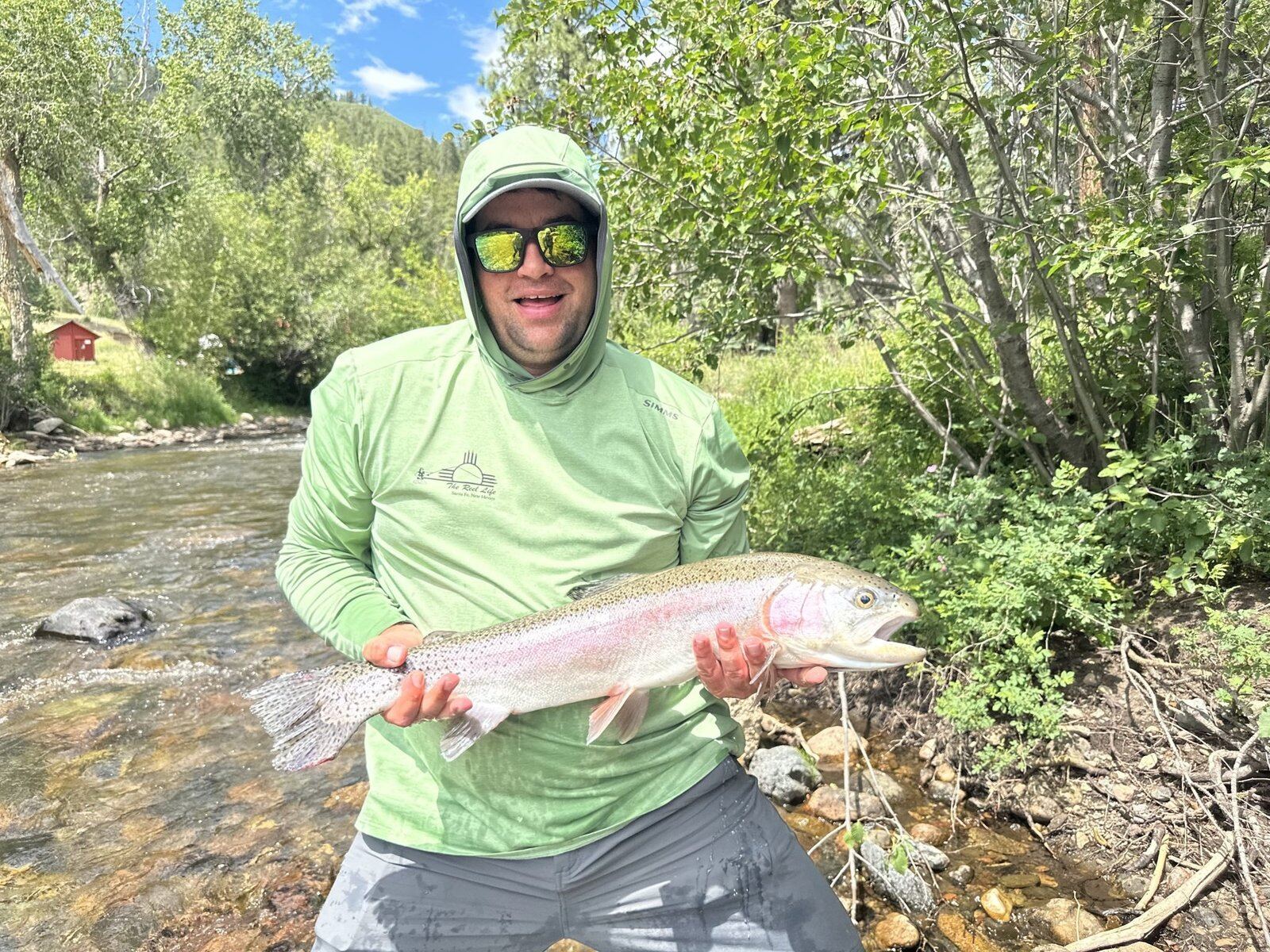 On the Jemez Area Streams, photographed by The Reel Life