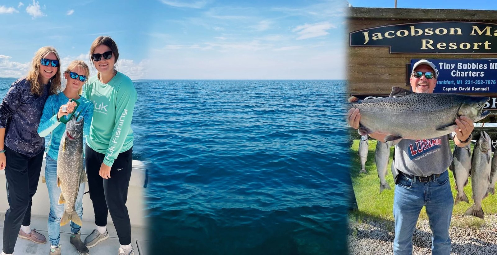 Tiny Bubbles Charters on Lake Michigan