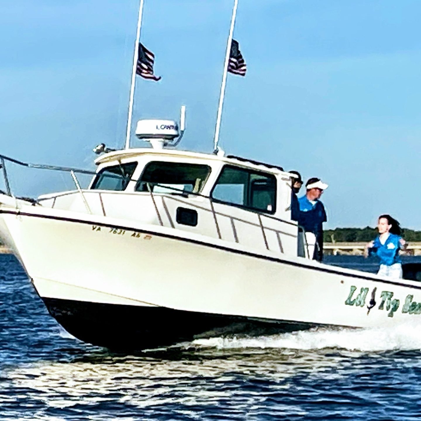 Tip-Sea Charters on the water in Virginia
