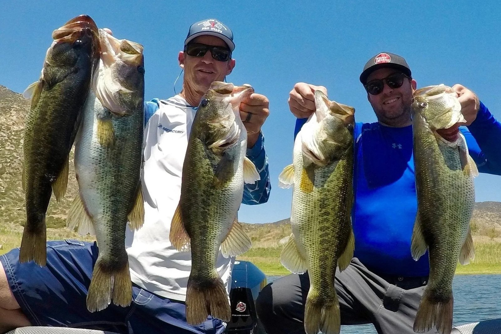 On the Lake Hodges, photographed by Tom Lowery Fishing
