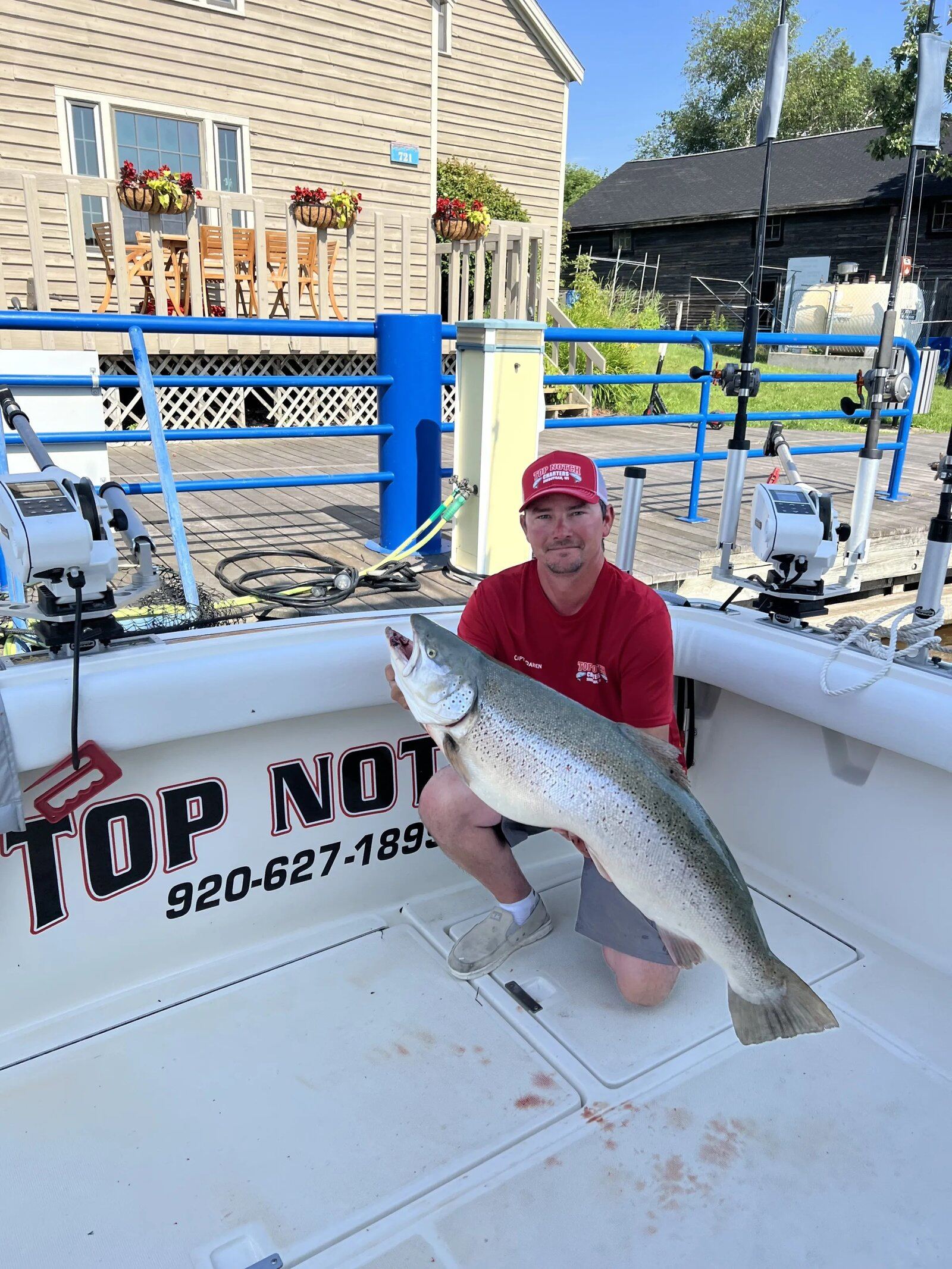 Top Notch Sportfishing Charters on the water in Wisconsin