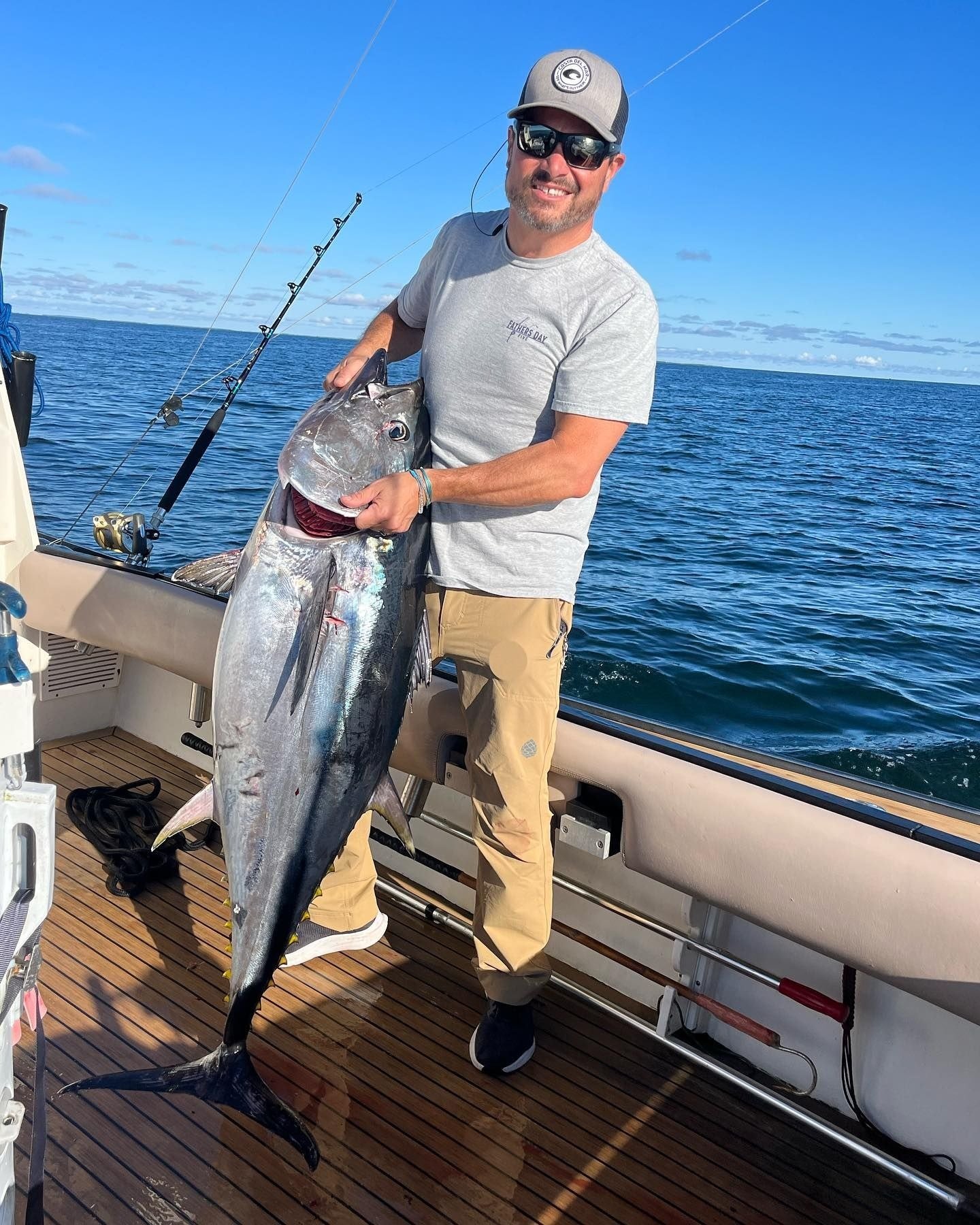 Topspin Fishing Charters on the water in Massachusetts