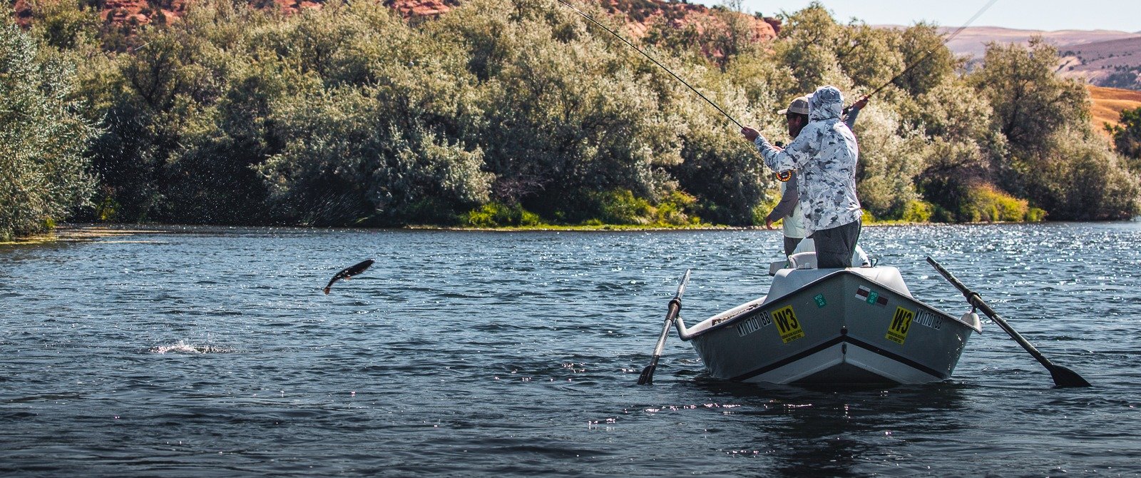 On the Faler Creek, photographed by Two Rivers Fishing Co.