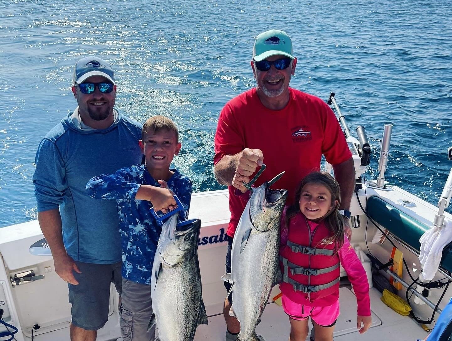 Unsalted Outfitters on Lake Michigan