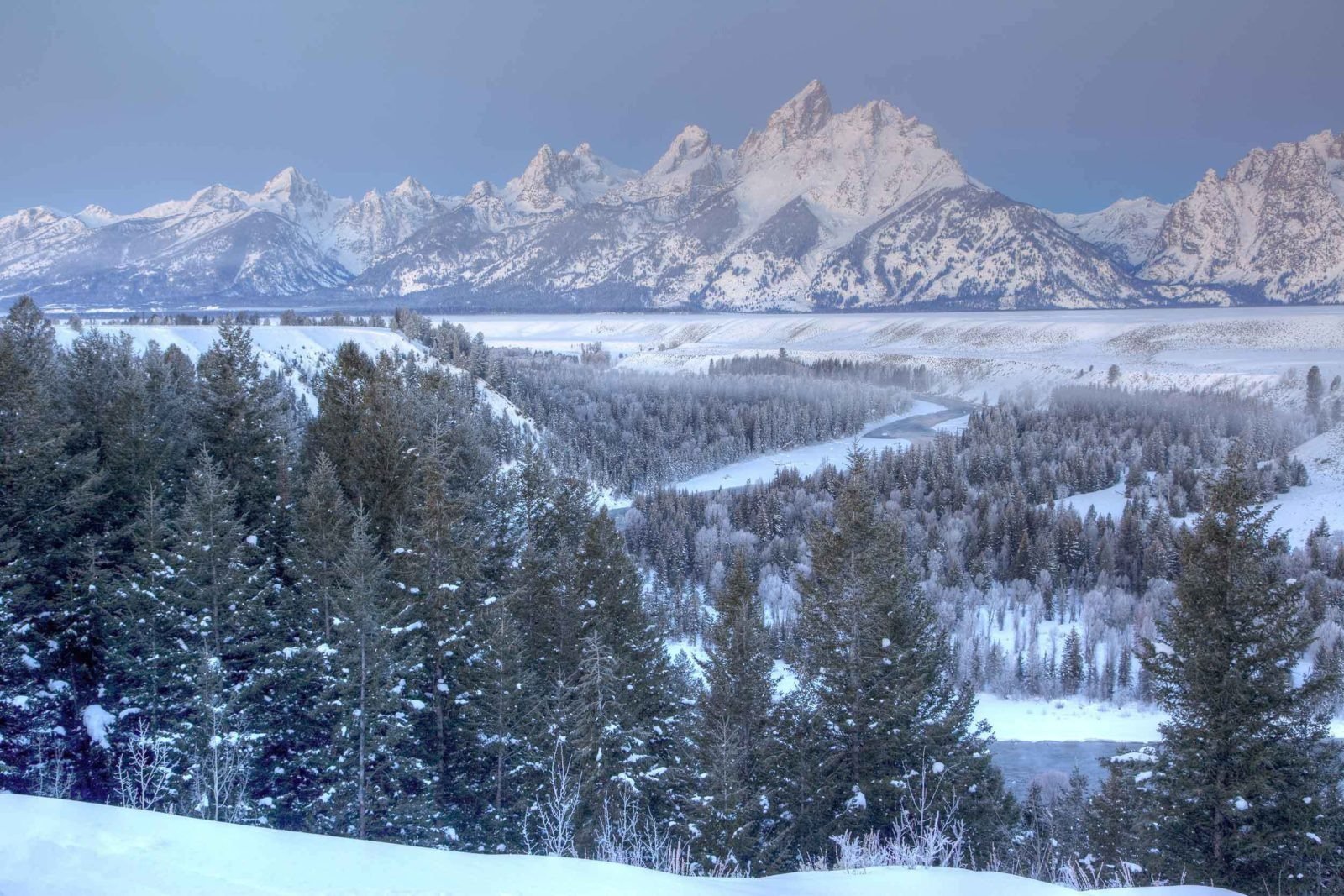UpStream Anglers on the water in Wyoming