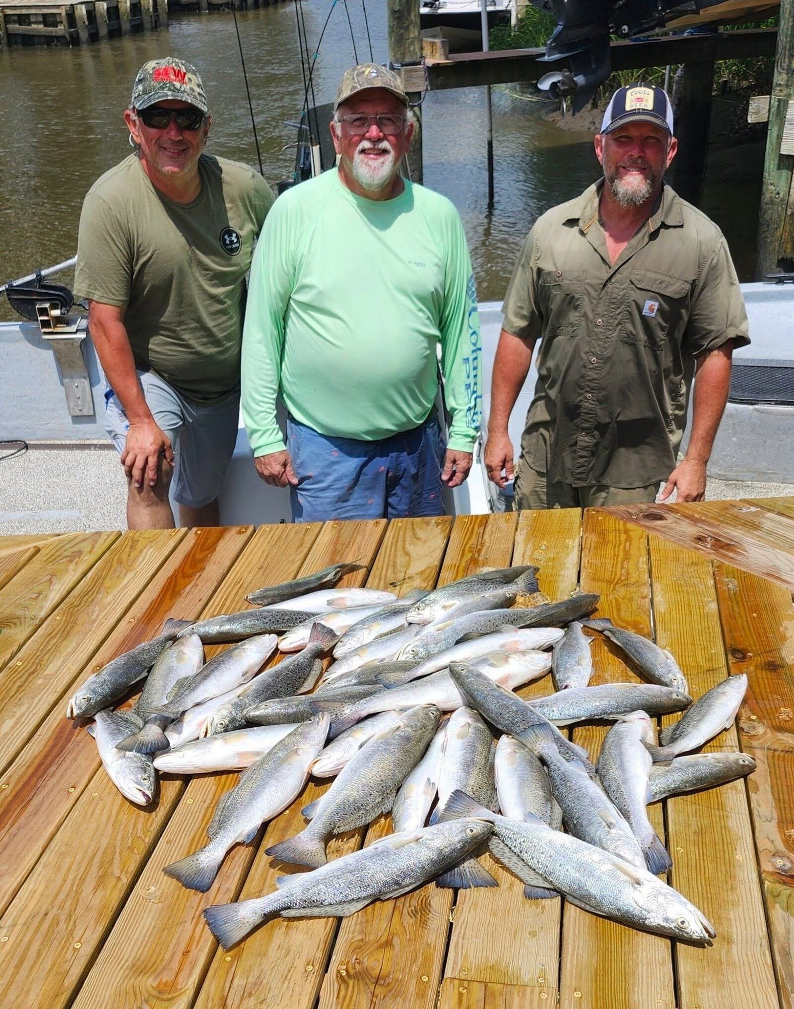 Vermilion Bay Charters on the water in Louisiana