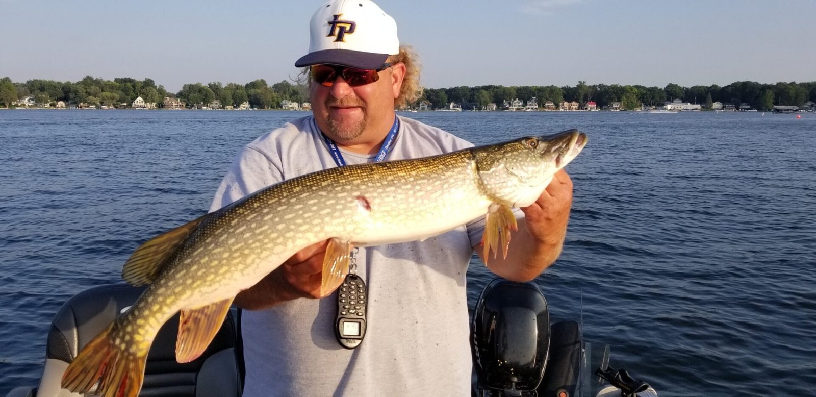 Webster Lake Guide Service on the water in Indiana