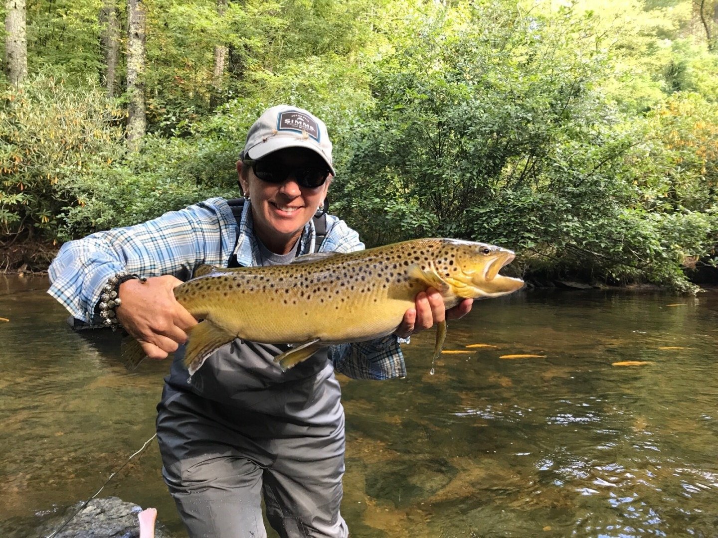 On the Wilson Creek, photographed by West Fork Anglers