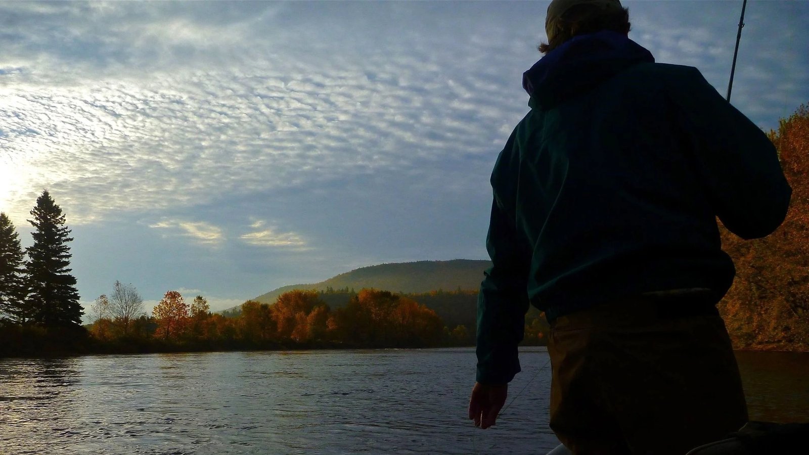 Western Maine Guide Service on the water in Maine