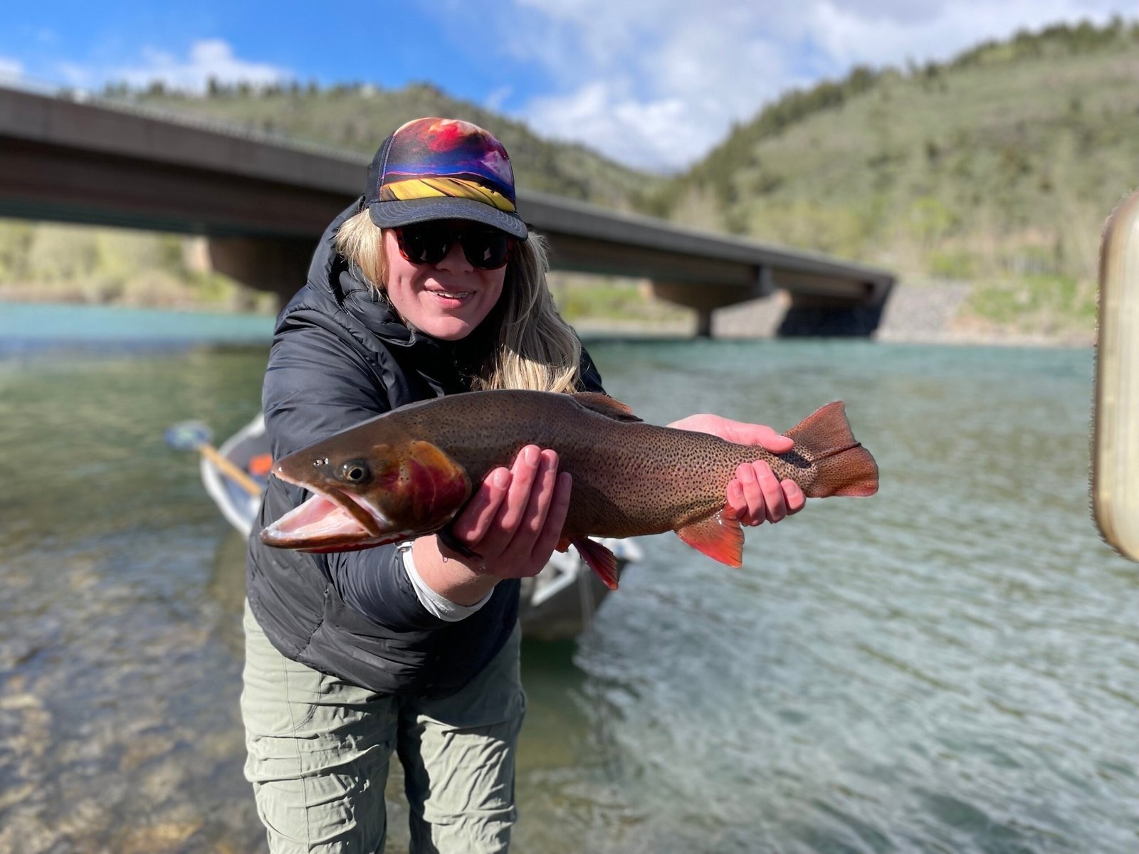 The working end of a guided day, photographed by Wilson Fishing Guides in WY