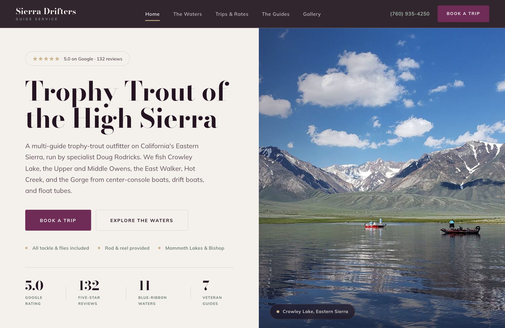 Sierra Drifters spec site