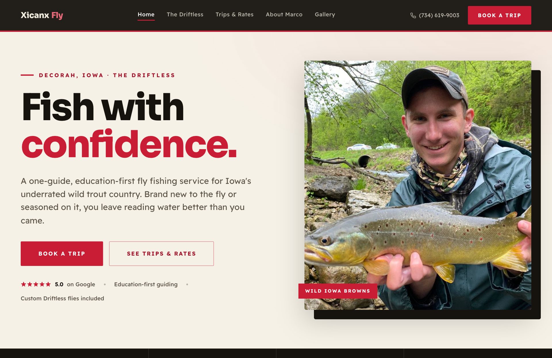 Xicanx Fly spec site